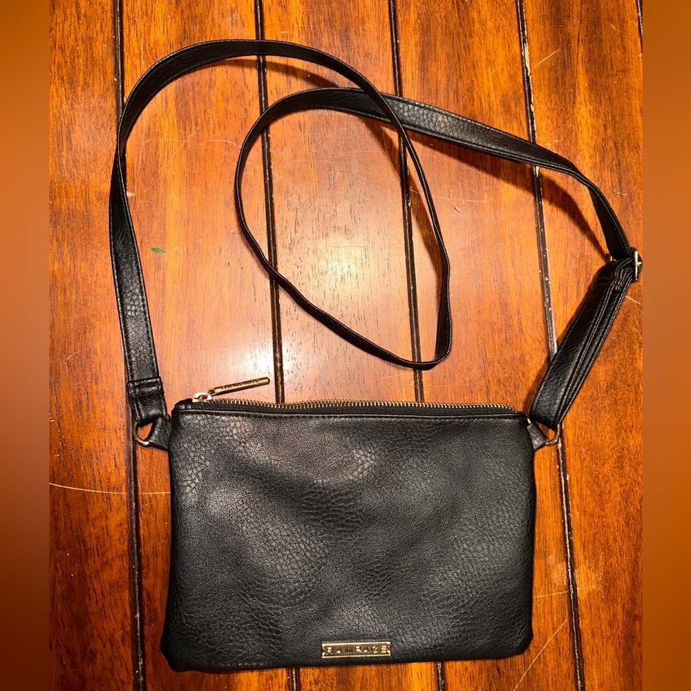 Rampage black crossbody purse